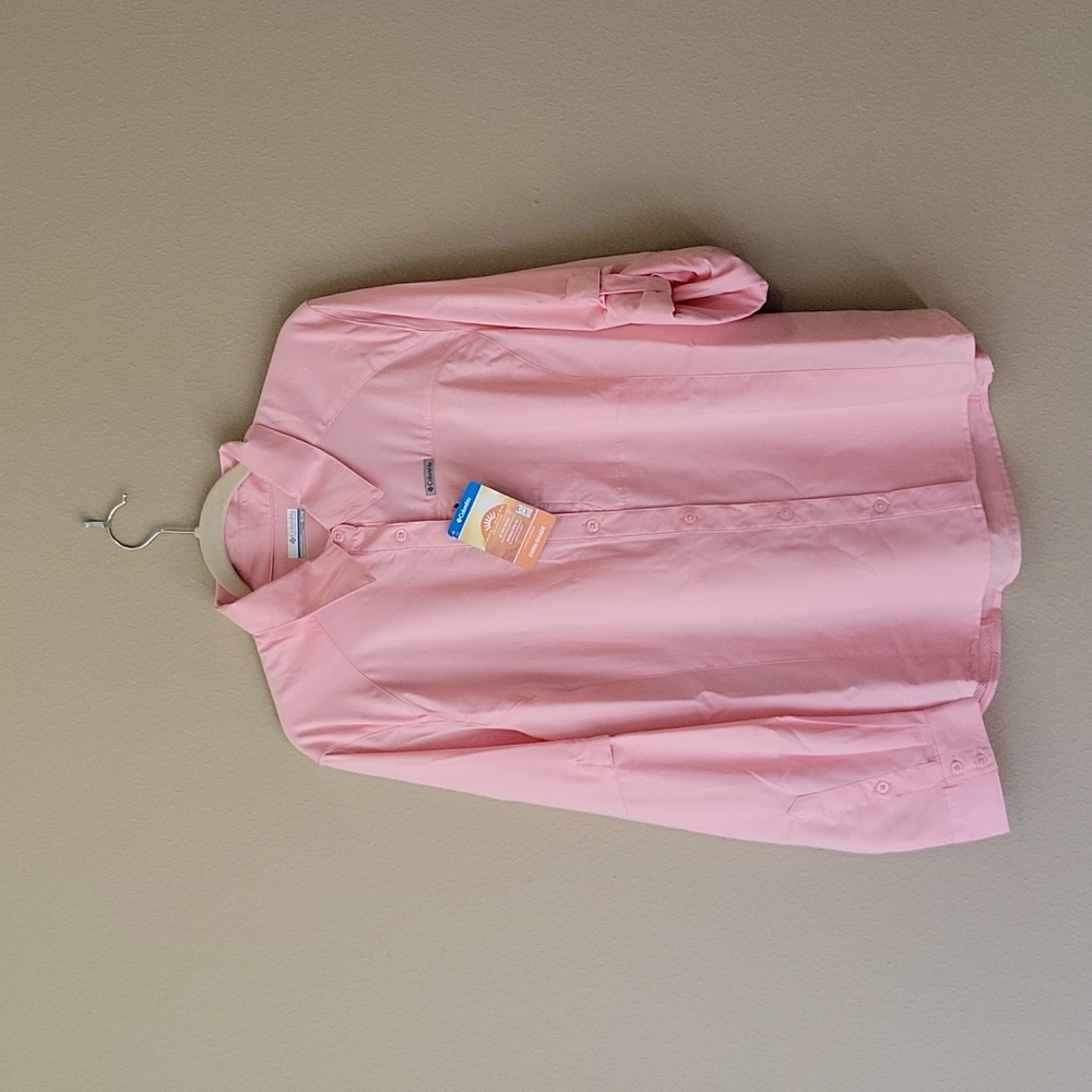Columbia button down xl, NWT
